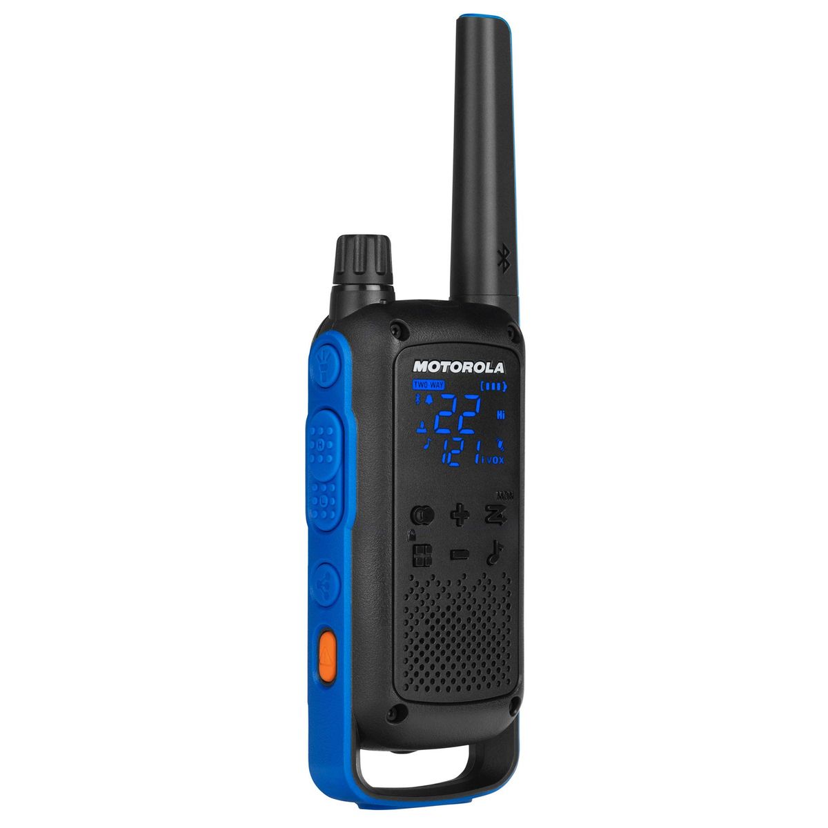Talkabout T800 Two-Way Radios, 2 Pack, Black/Blue
