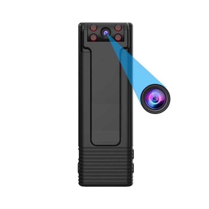 1080P HD Mini Body Camera Pocket Video Spy Wearable Hidden Cam W/ Back