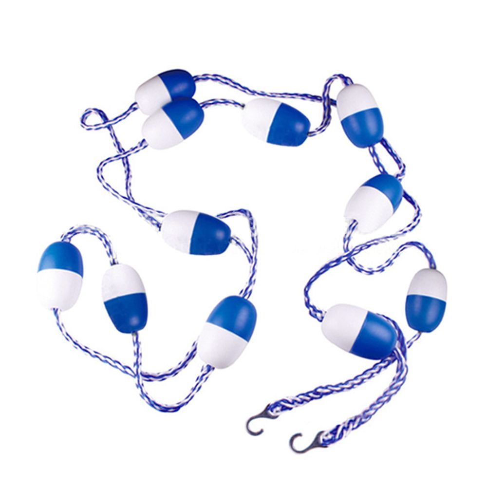 5m / 16.4 Ft Pool Safety Float Lines Blue And White Divider