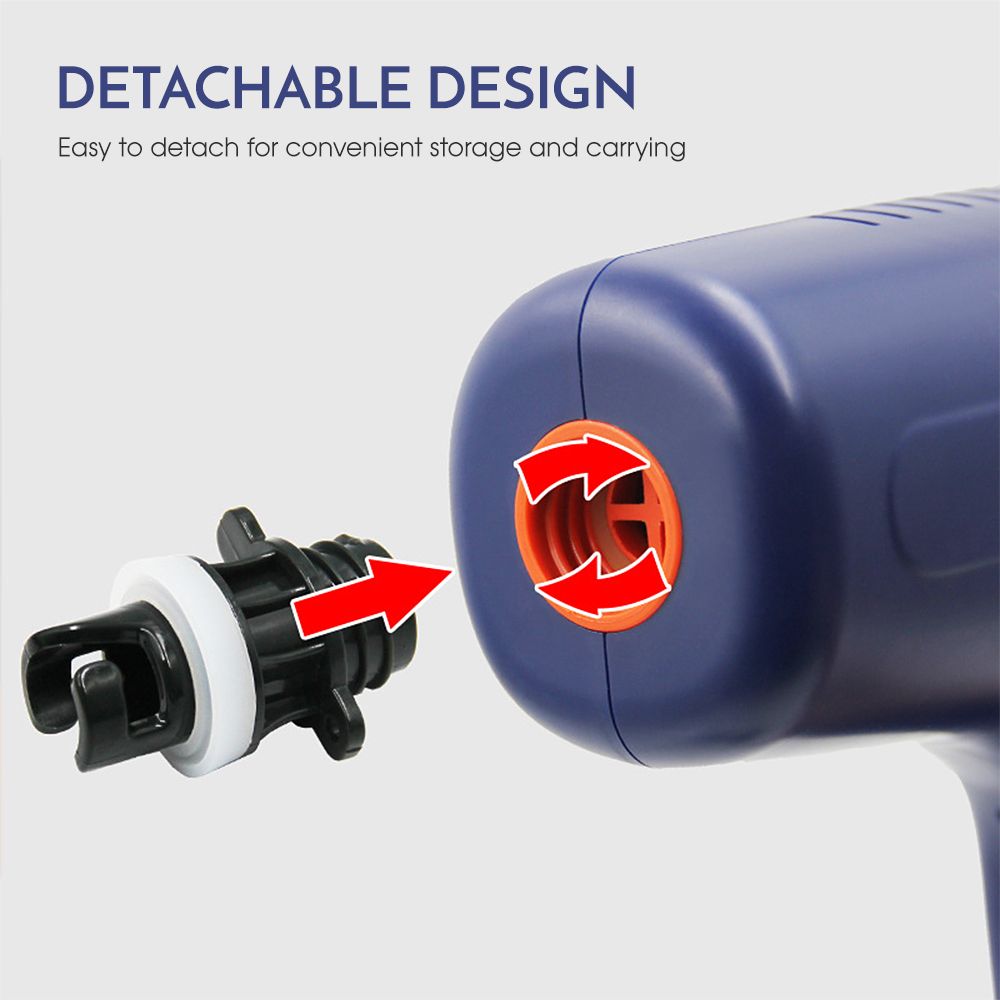 Electric SU-P Ai-r Pum-p 12 Volt Quick Air Inflator For