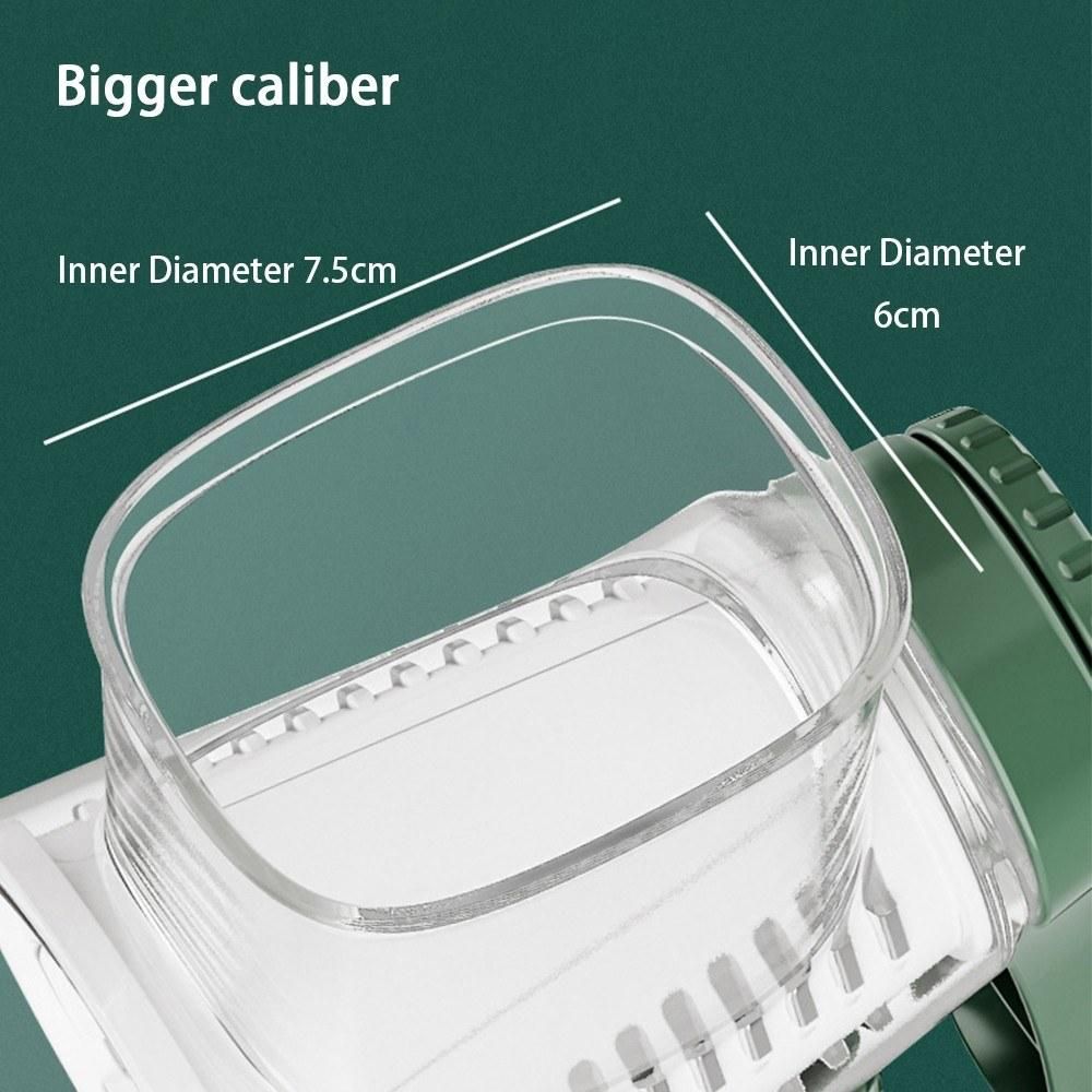 Multifunctional Rotary Drum Vegetable Cutter Shredder Slicer Grater Kitchen Tool DIY Set Manual Manuomotive Mini Size Portable Washable for Daily Housework Meal Cooking