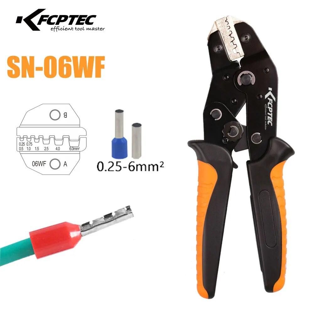 Ferrule Crimping Tool Wire Crimper Pliers for Tubular Terminals