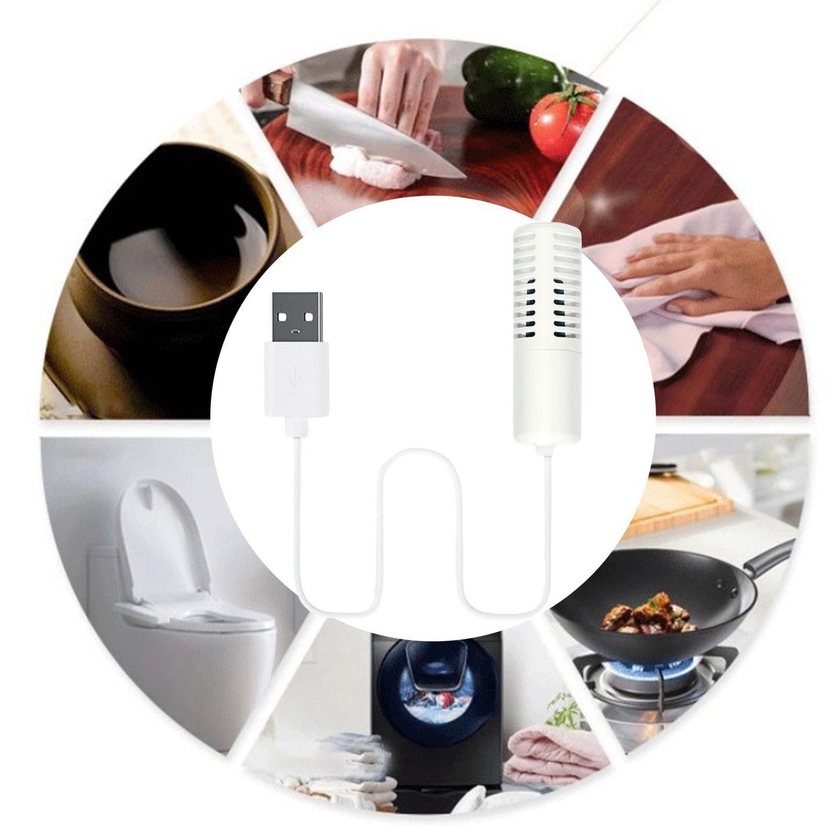 2Pcs DIY Hypochlorous  Water Generator USB Sterilizing