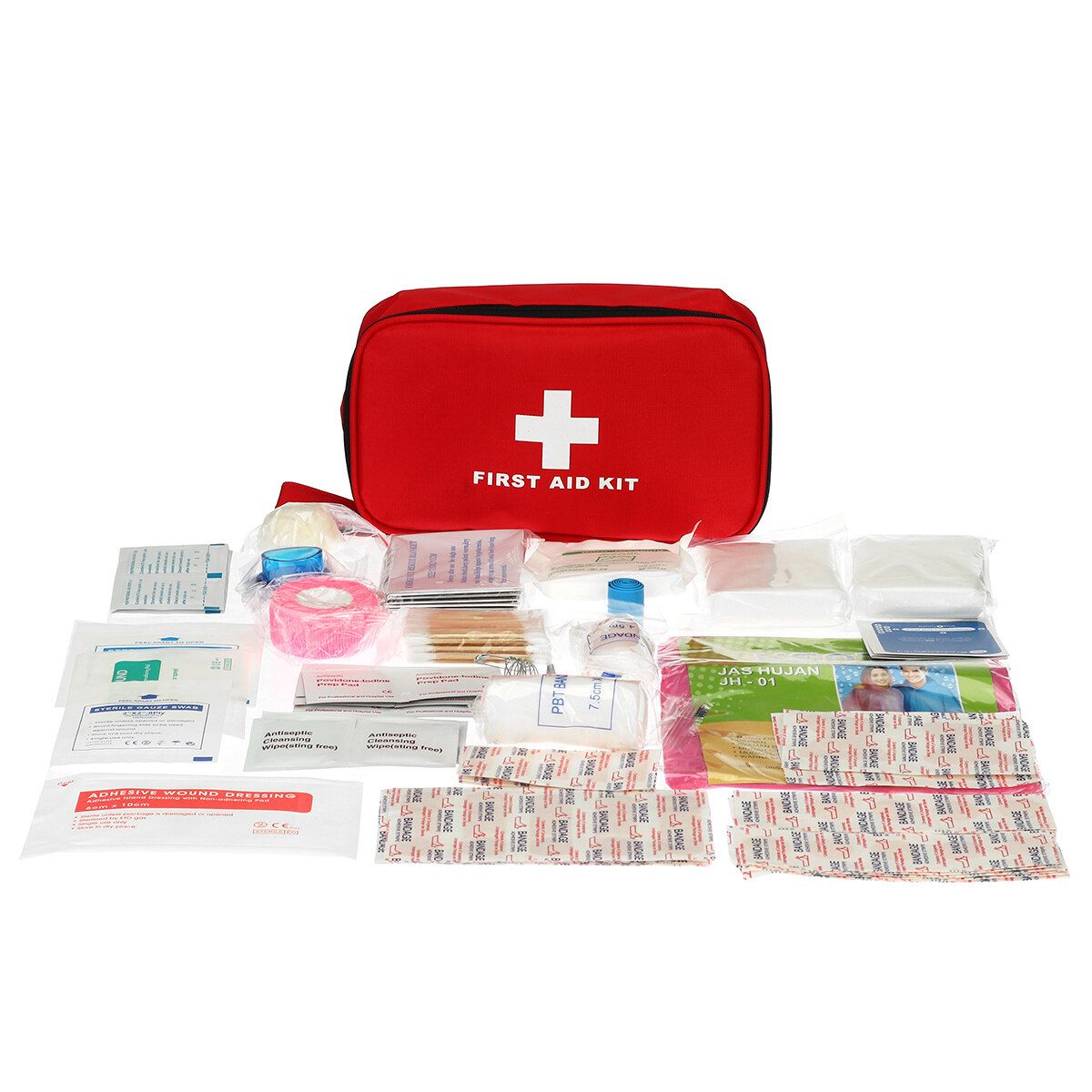 451/200Pcs Outdoor Survival First Aid Kit SOS Emergency For Home Office Car Boat Camping Hiking Travel Or Adventures 200pcs