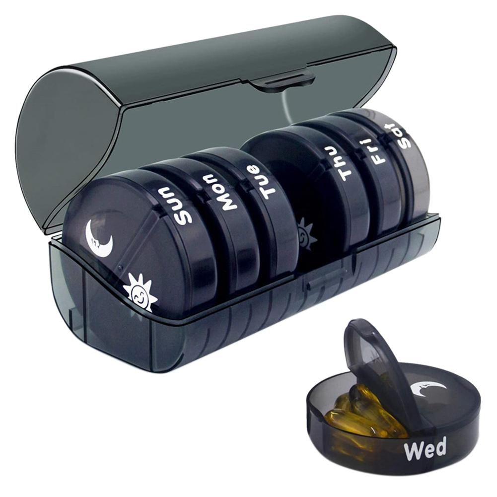 Daily (Twice-a-Day) - Weekly AM/PM Pill Box()