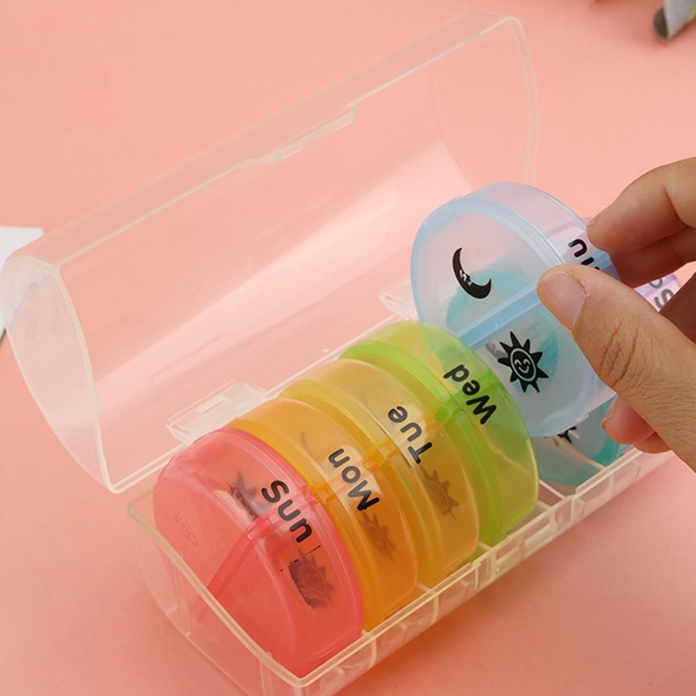 Daily (Twice-a-Day) - Weekly AM/PM Pill Box()