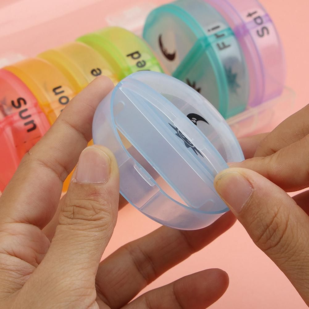 Daily (Twice-a-Day) - Weekly AM/PM Pill Box()