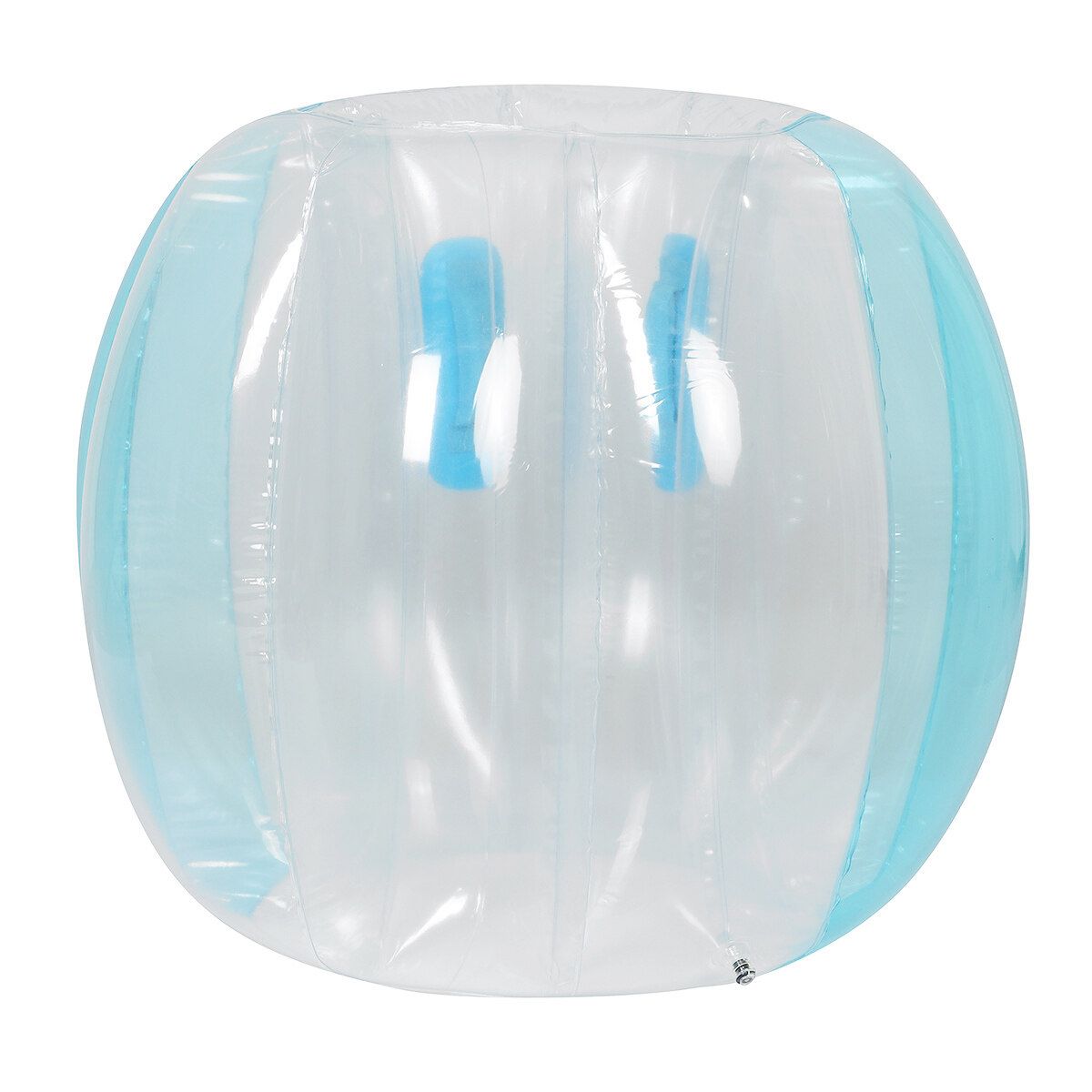 3/4FT PVC Inflatable Bouncing Ball Outdoor Bubble Soccer Ball Games Blue 90x75