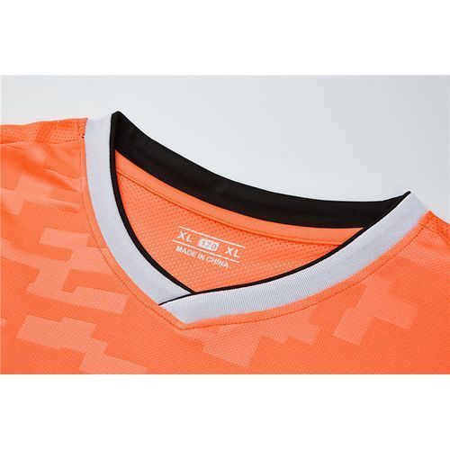 Short Sleeve Sport T-shirt Shorts Men Soccer Jersey Set