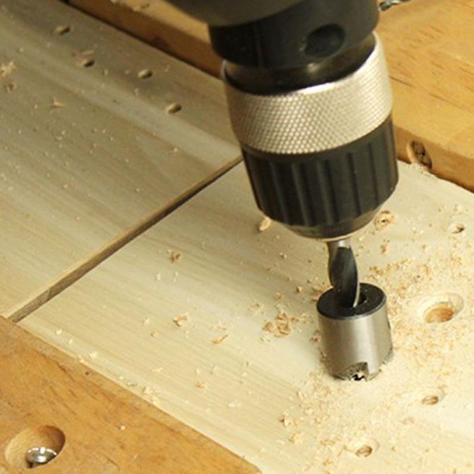 HSS Countersink Drill Bit Set With Chamfer Tool Carpentry Reamer For