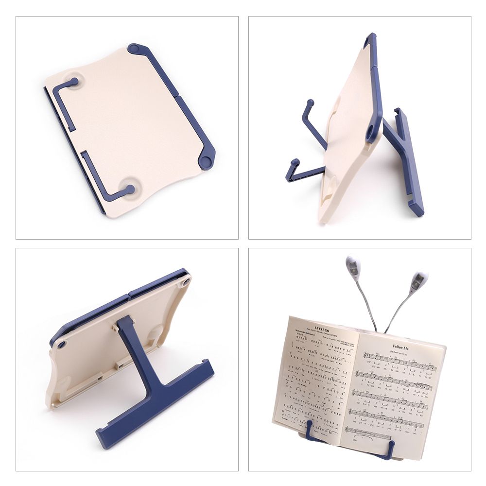 Foldable Music Sheet Holder Book Reading Stand Document Rest