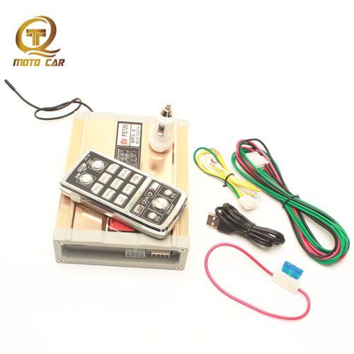 Bluetooth Speaker 200W Car Mp3 Player USB Wireless Remote Police Siren Waring Alarm Horn