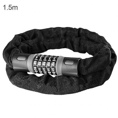 1pc Digit Bicycle Chain LoAnti-theft Anti- Steel Motorcycle Cycle Bike Cable Code Pas Lofor LoBike Bicycle