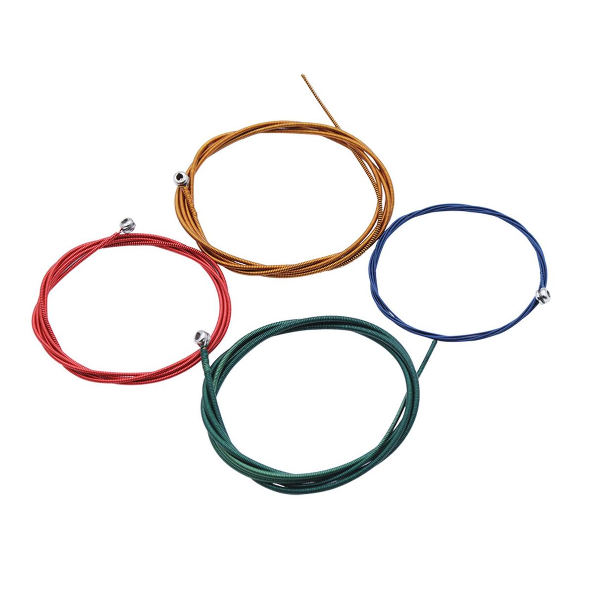 IRIN 4Pcs Electric Bass String Steel String for Electric Bass Imported Hexagonal Steel Core Musical Instrument Accessory Bass Guitar Strings