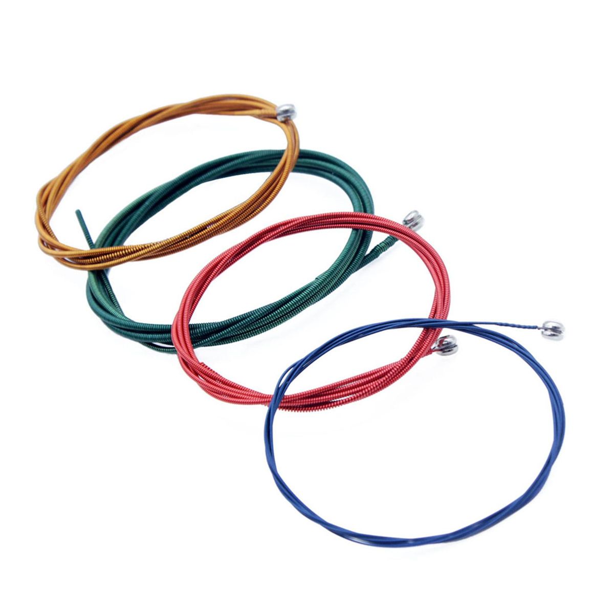 IRIN 4Pcs Electric Bass String Steel String for Electric Bass Imported Hexagonal Steel Core Musical Instrument Accessory Bass Guitar Strings