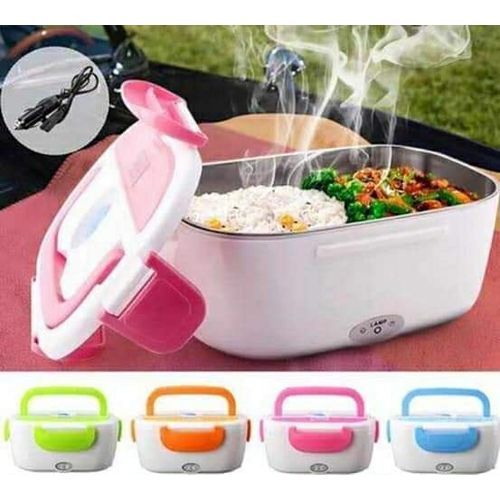 Portable Electric Heating Lunchbox/Foodflask- 4 Colours