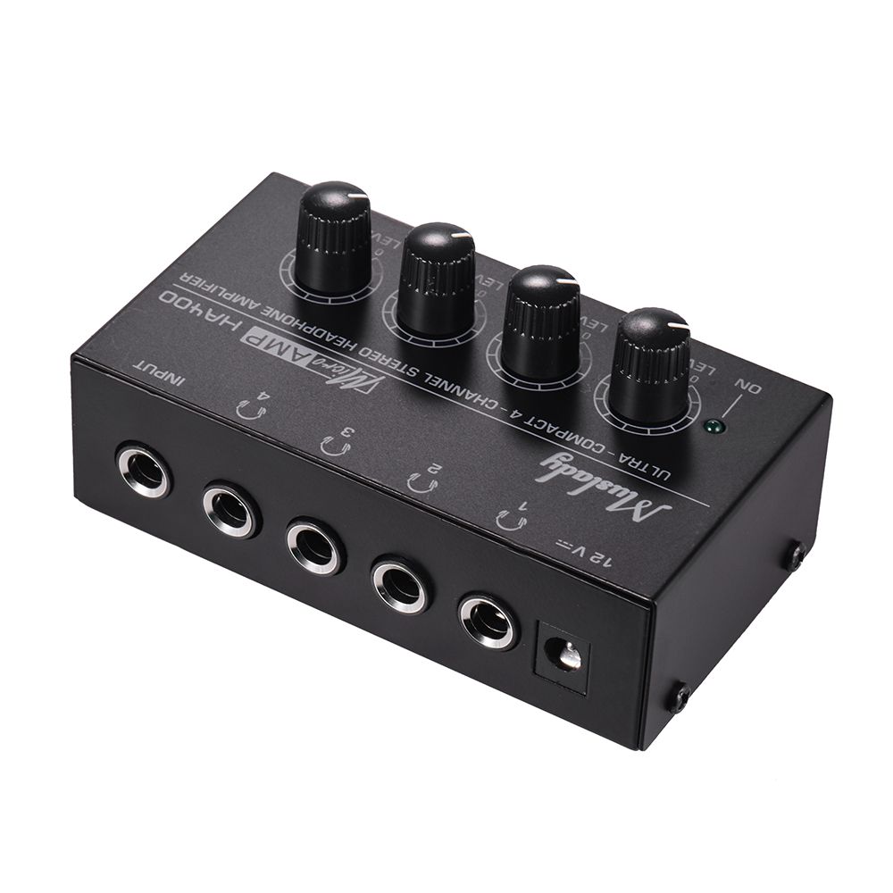 Muslady HA400 Ultra-compact 4 Channels Mini Audio Stereo