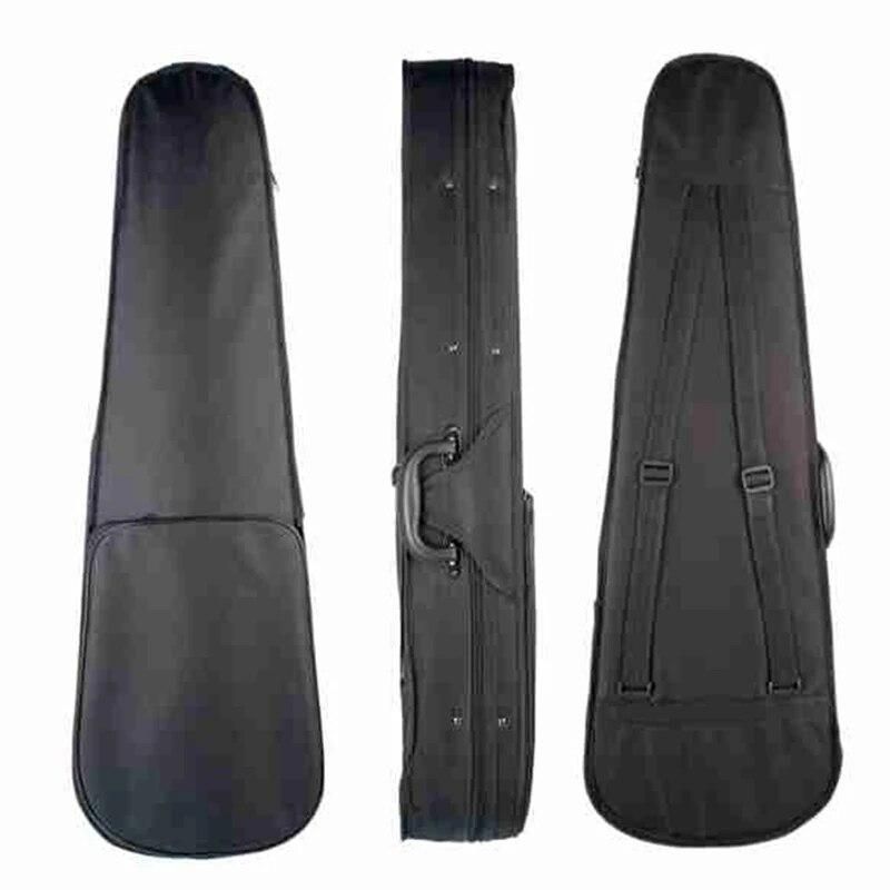 Violin Case Professional Triangular Shape Violin Hard Case Yellow Inside Violin Parts