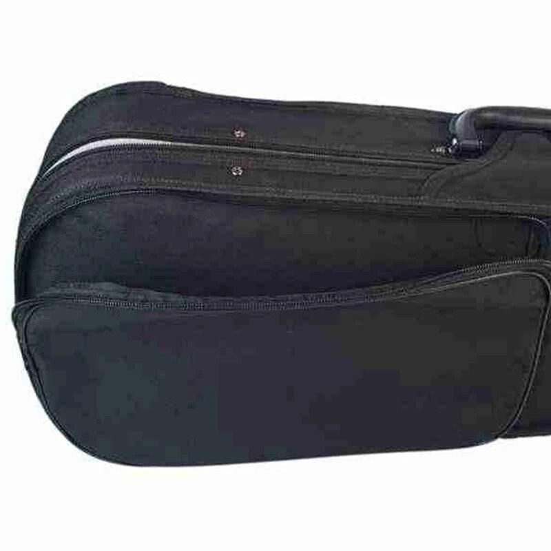 Violin Case Professional Triangular Shape Violin Hard Case Yellow Inside Violin Parts