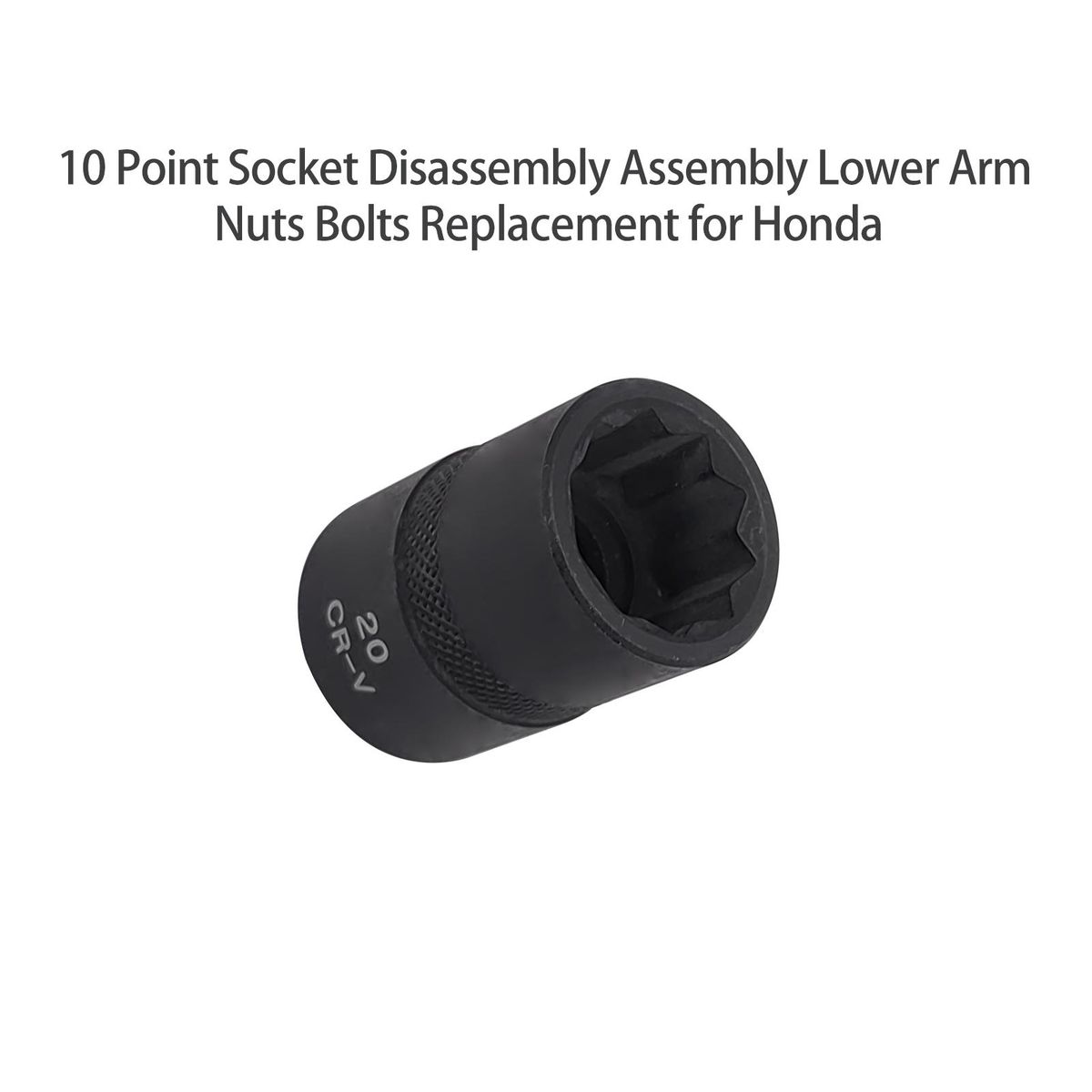 10 Point Socket Disassembly Assembly Lower Arm Nuts Bolts Replacement for Honda