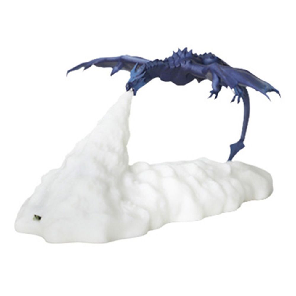 3D Printing Ice Dragon Fire Lamp Warm Night Light USB