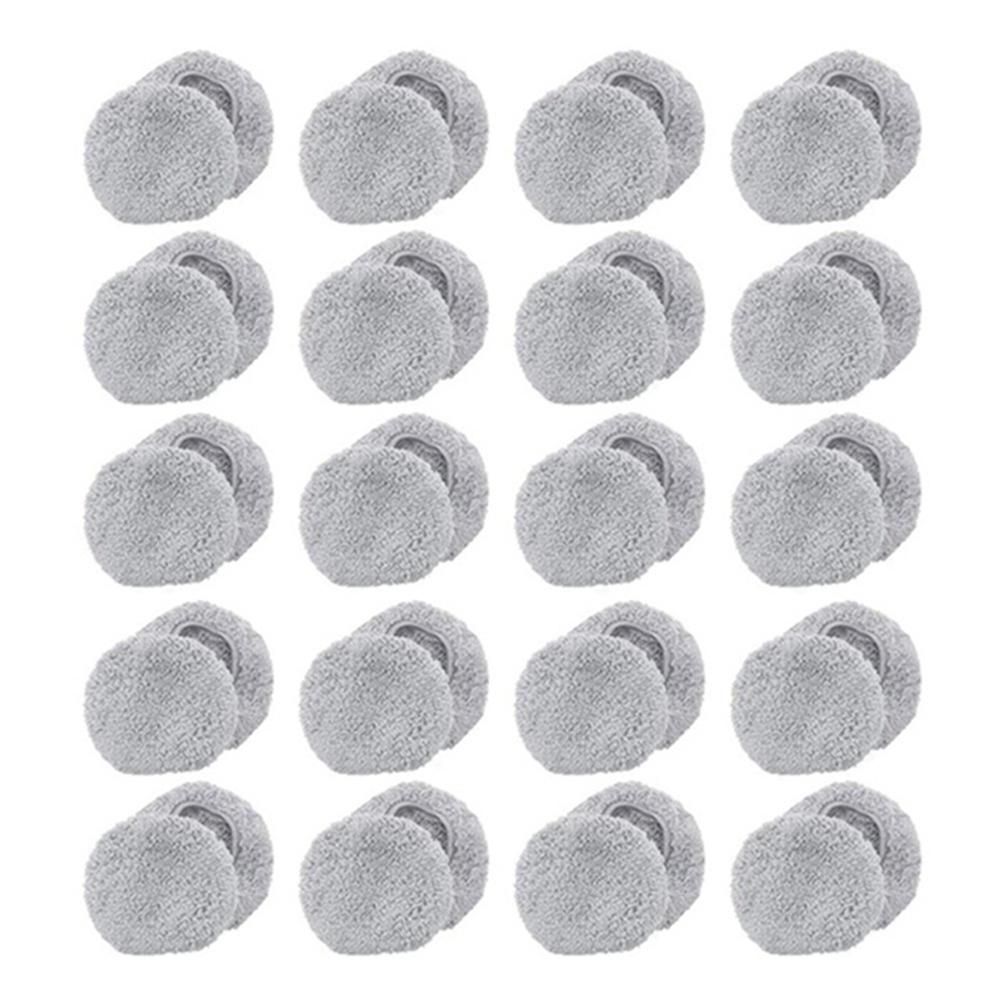 40Pcs for 188 198 388 DBOT W120 Window Cleaner Cleaning Cloth Windows Cleaning Robot Mop Vacuum Accessories