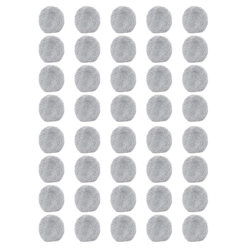 40Pcs for 188 198 388 DBOT W120 Window Cleaner Cleaning Cloth Windows Cleaning Robot Mop Vacuum Accessories