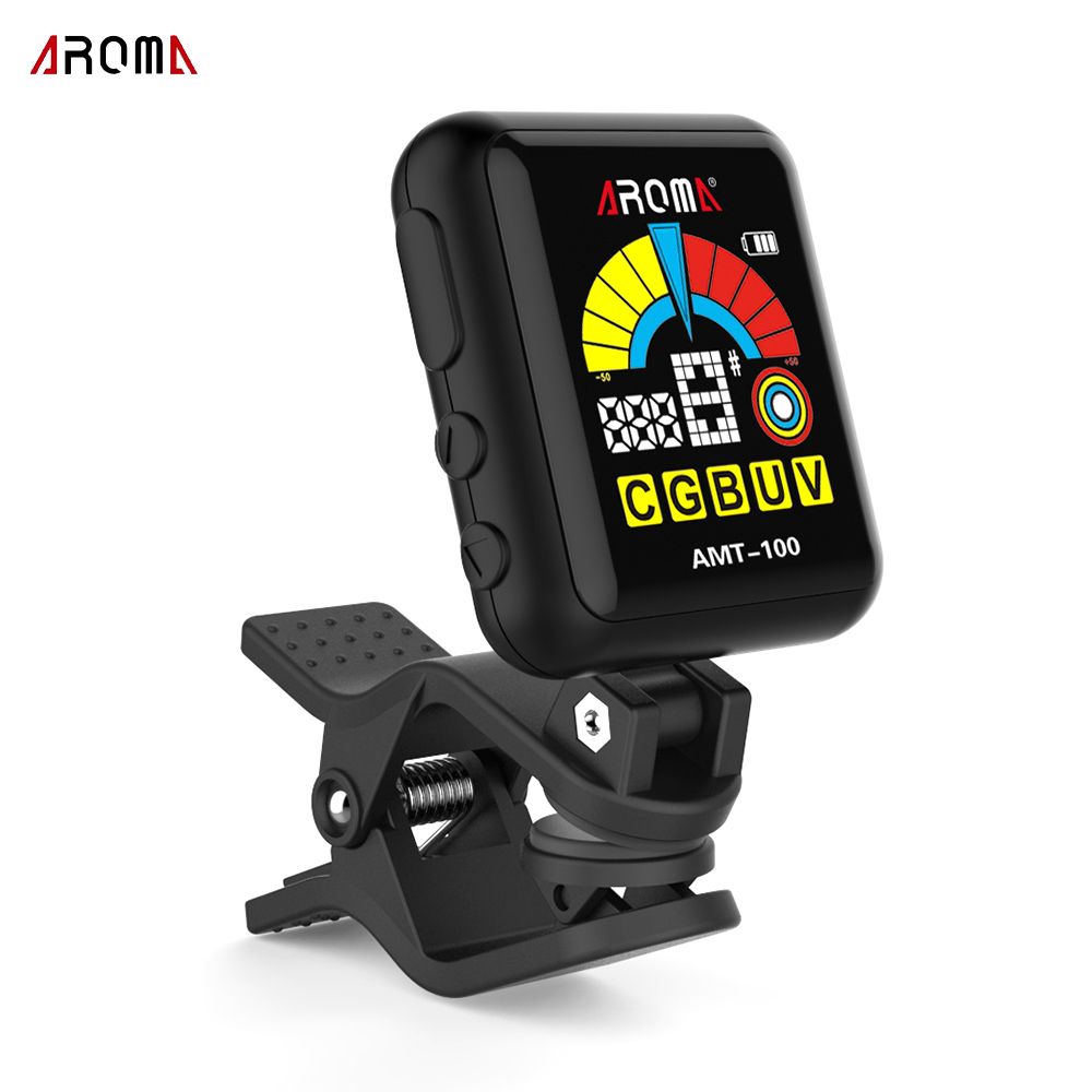 2 In 1 Rechargeable Rotatable Clip-on Electronic Tuner