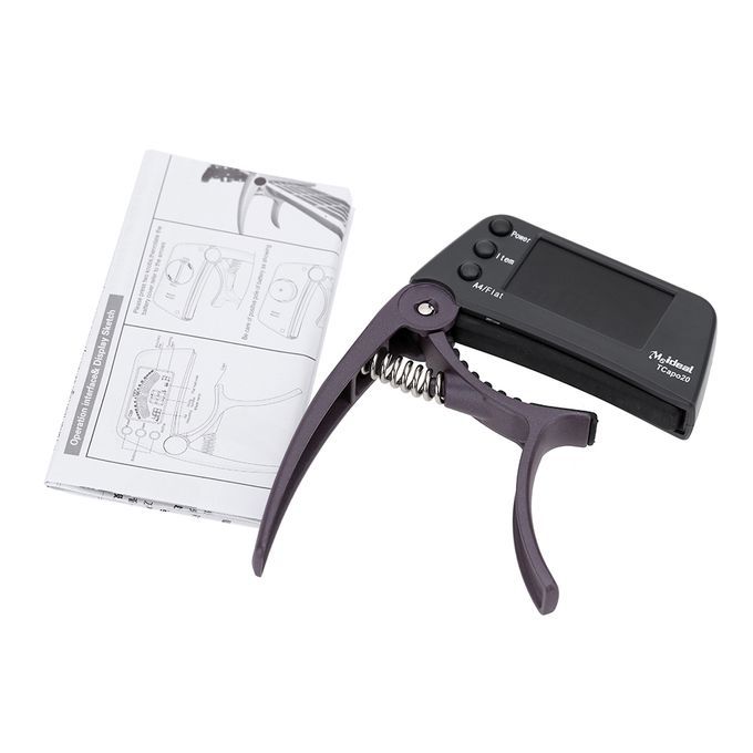TCapo20 Multifunctional Aluminum Alloy 2-in-1 Guitar Capo.