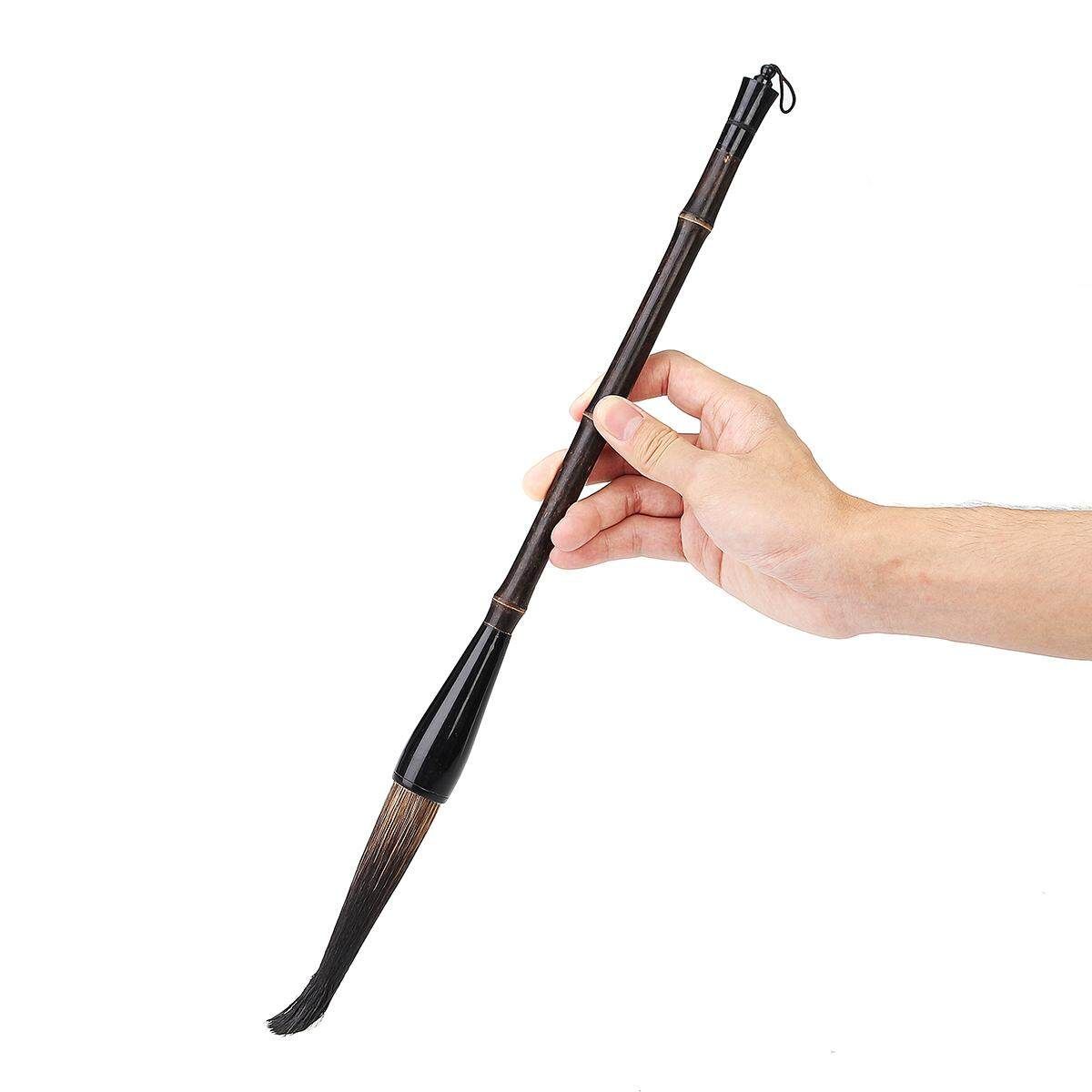 43cm Bear Hair Bamboo Shaft Chinese Japanese Calligraphy Drawing Writing Brush Ink Pen