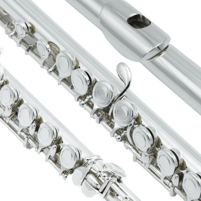 Muslady FL-200S Closed Hole C Flute 16 Keys Cupronickel