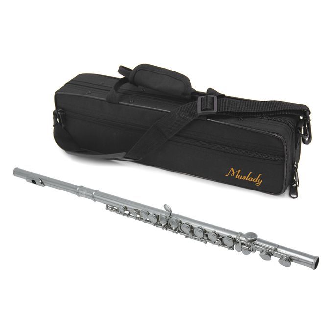 Muslady FL-200S Closed Hole C Flute 16 Keys Cupronickel