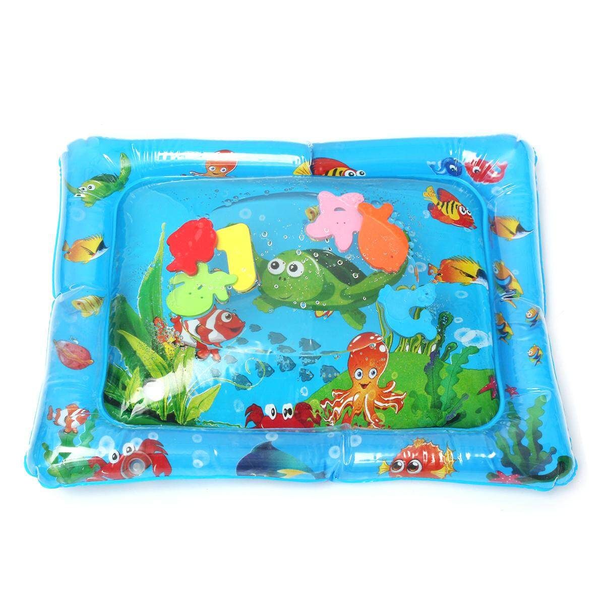 Inflatable Baby Water Mat Novelty Play Center Kids Children Infants Tummy Time