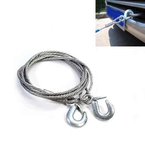 Steel Cable Towing Belt/Rope With Safety Hooks