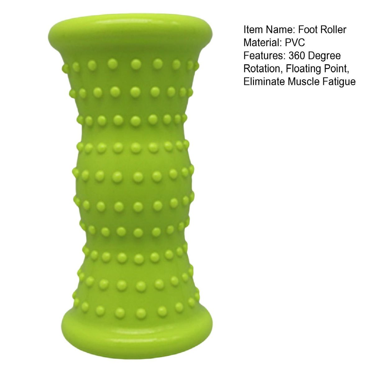 Fascia Ball Back Leg Hand Muscle Relax Foot Roller Green