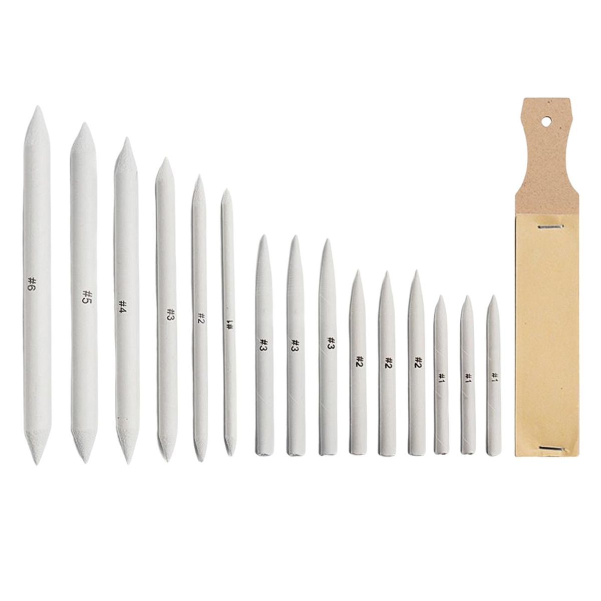 Blending Stumps Tortillons Art Blenders Set With Sharpening Tool For