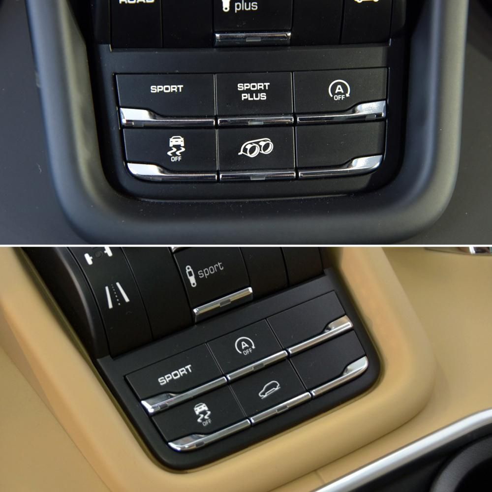 Car Center Console Drive Mode Traction Control Multi Switch Sports Button For Porsche Cayenne 7P5 2010-2018 7P5927127