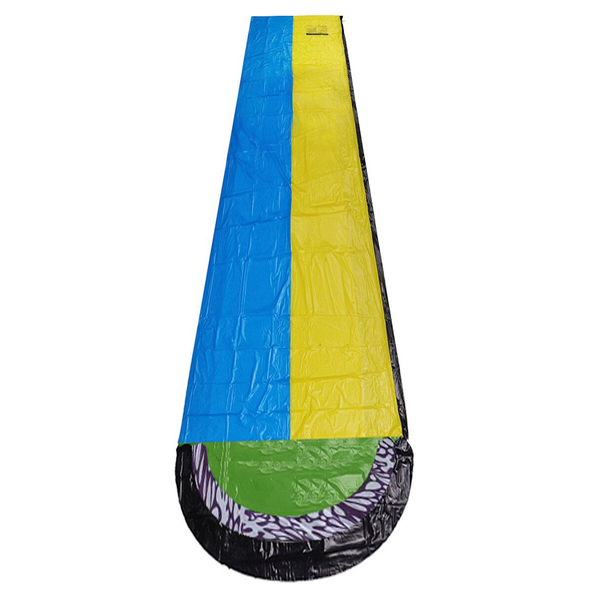 15.75FT Inflatable Water Slide Double Racer Pool Kids Summer Backyard Outdoor