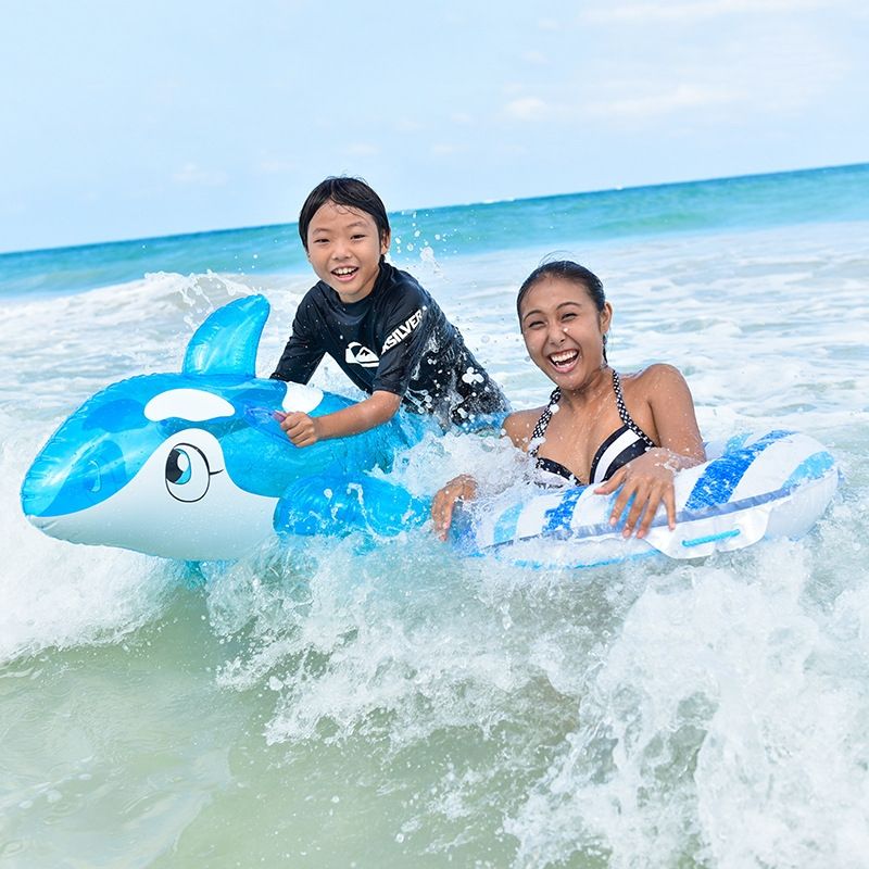 Adult Children Inflatable Floating Row