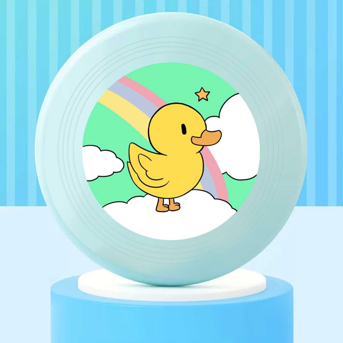 Kids Flying Disc Competitive Flying Disc Blue