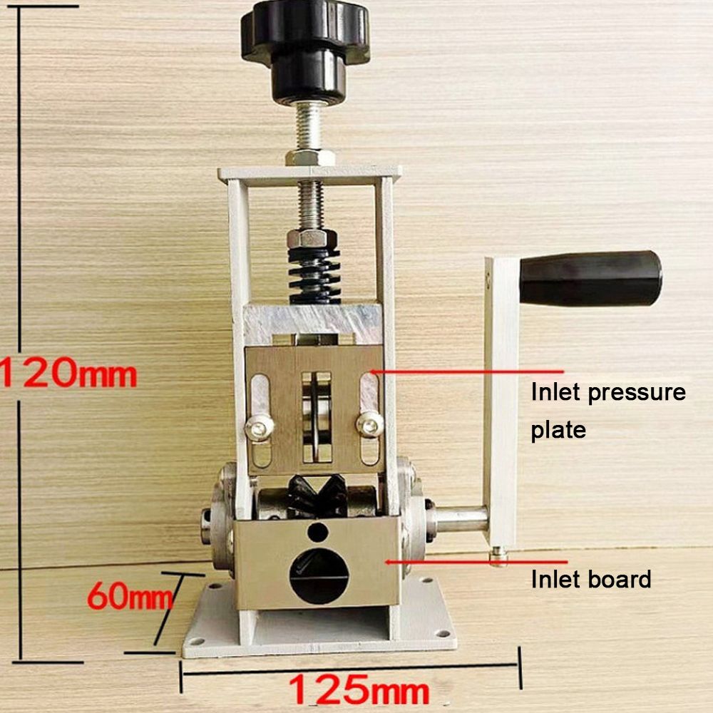 Portable Household Wire Stripper Steel Frame Manual Wire