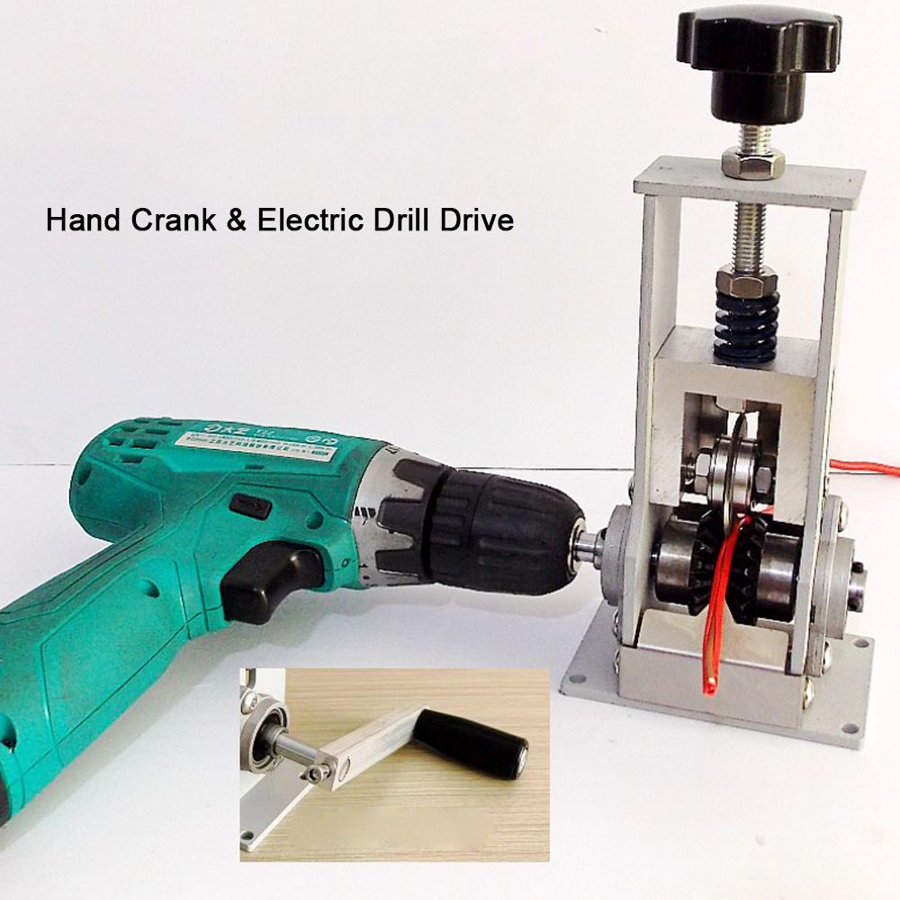 Portable Household Wire Stripper Steel Frame Manual Wire