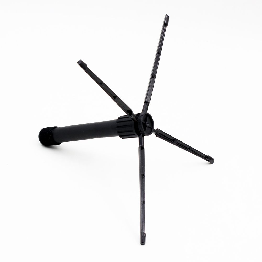 Western Concert Flute Tripod Holder Stand With 4 Metal Legs
