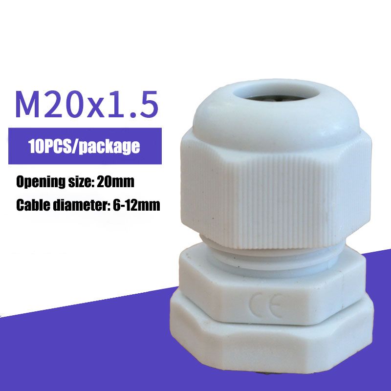 10pcslot IP68 M12x1.5 For 3-6.5mm M16x1.5 M20x1.5 M22 Wire