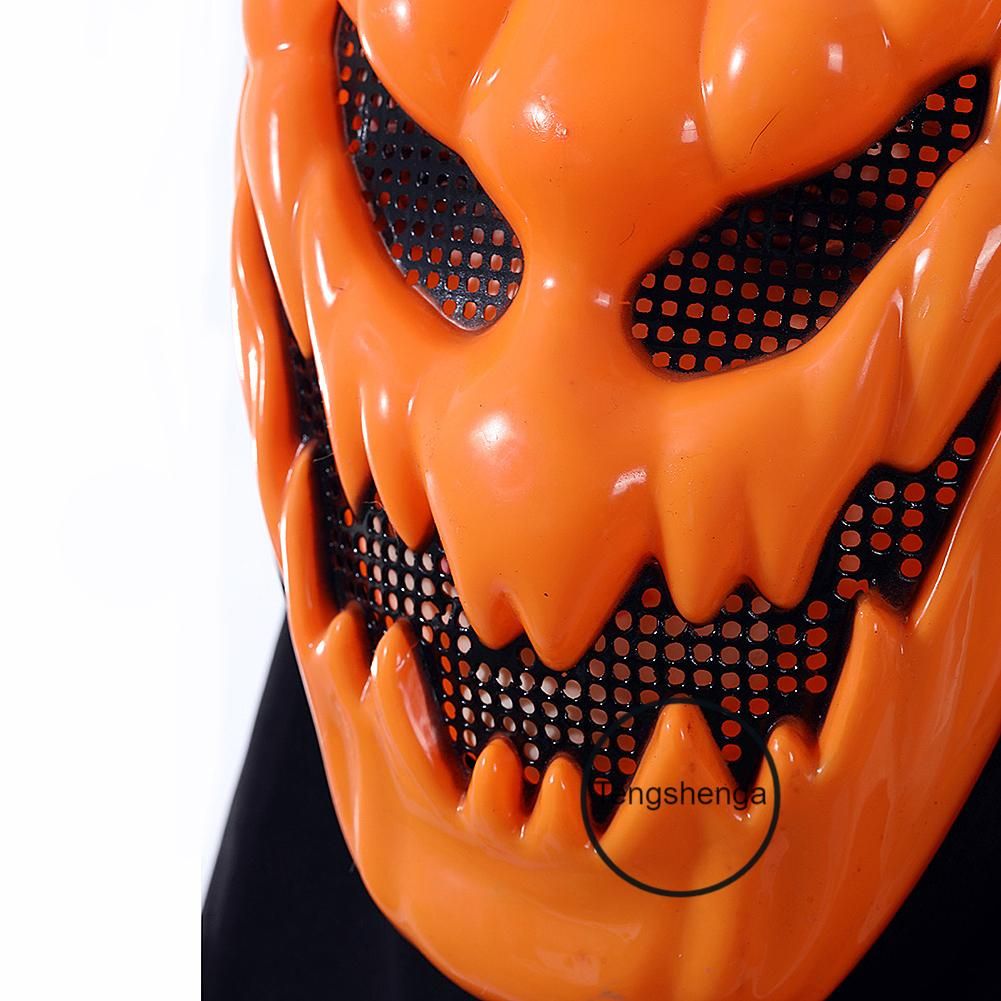 Halloween Party Pumpkin Horror Mask Plastic