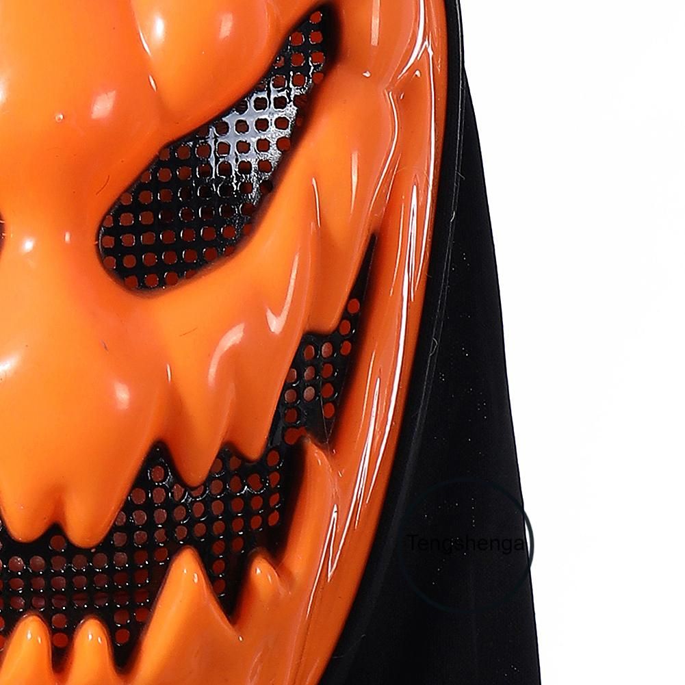 Halloween Party Pumpkin Horror Mask Plastic