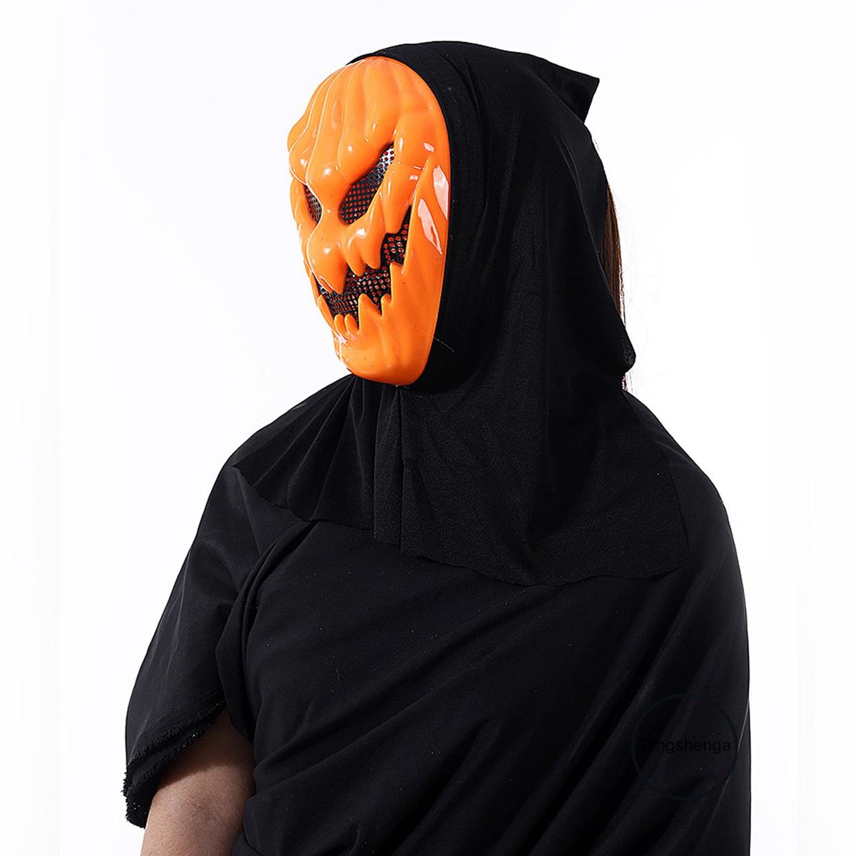 Halloween Party Pumpkin Horror Mask Plastic