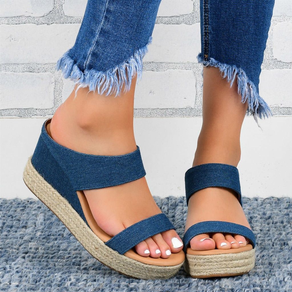 Women's Wedge Platform Sandals Slippers