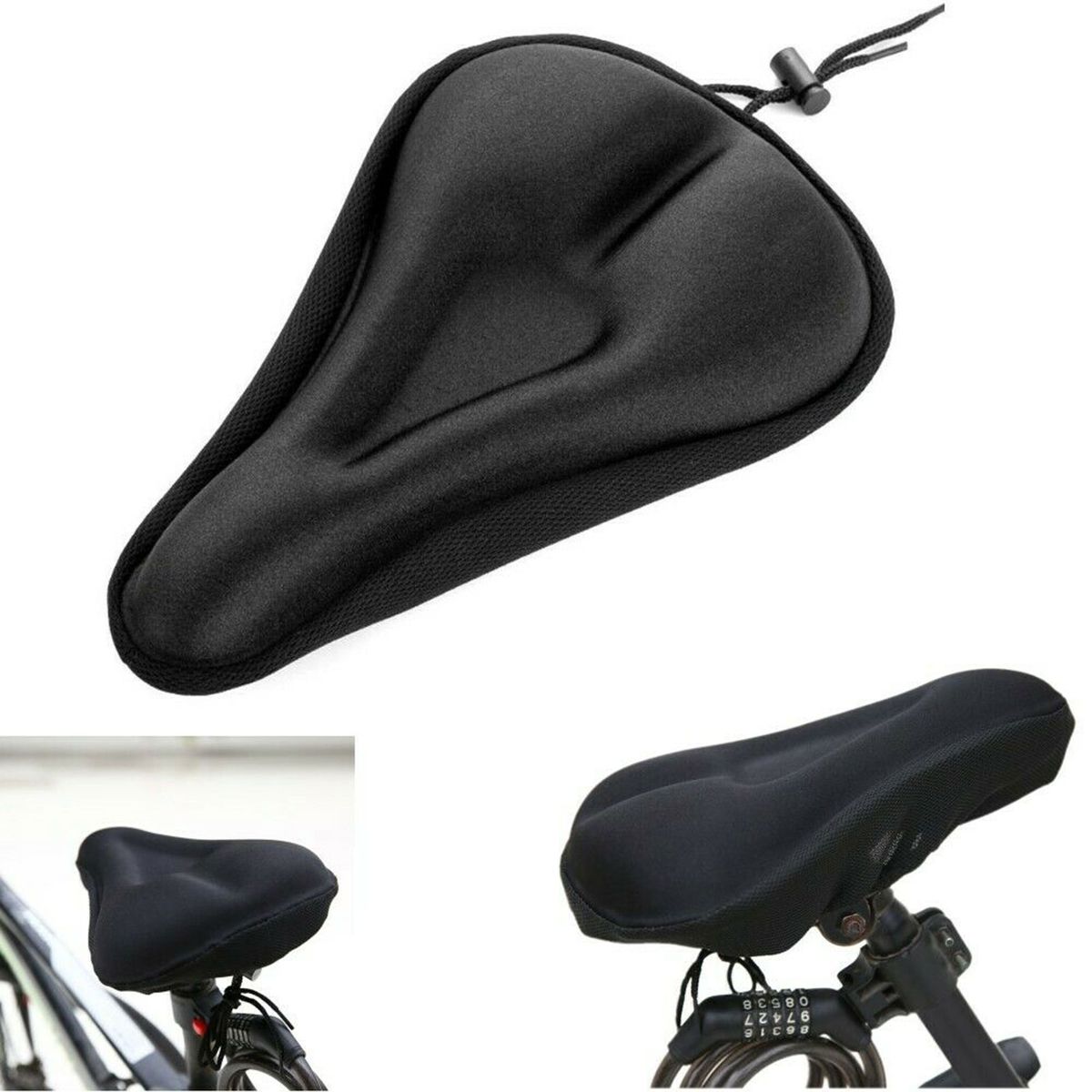 Bike Seat Cover Anti-skid Comfortable Undeformable