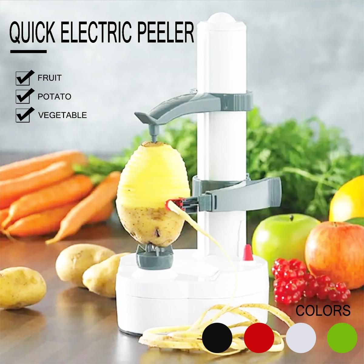 Electric Automatic Peeler Slicer Potato Fruit  Orange Vegetable Machine-Electric Automatic Peeler Slicer Potato Fruit  Orange Vegetable Machine